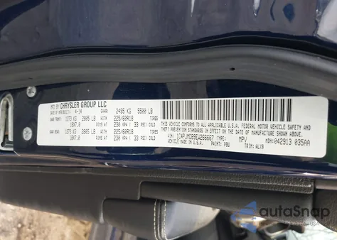 2014 Jeep Cherokee Limited из США, поврежденный, VIN 1C4PJMDB9EW266667